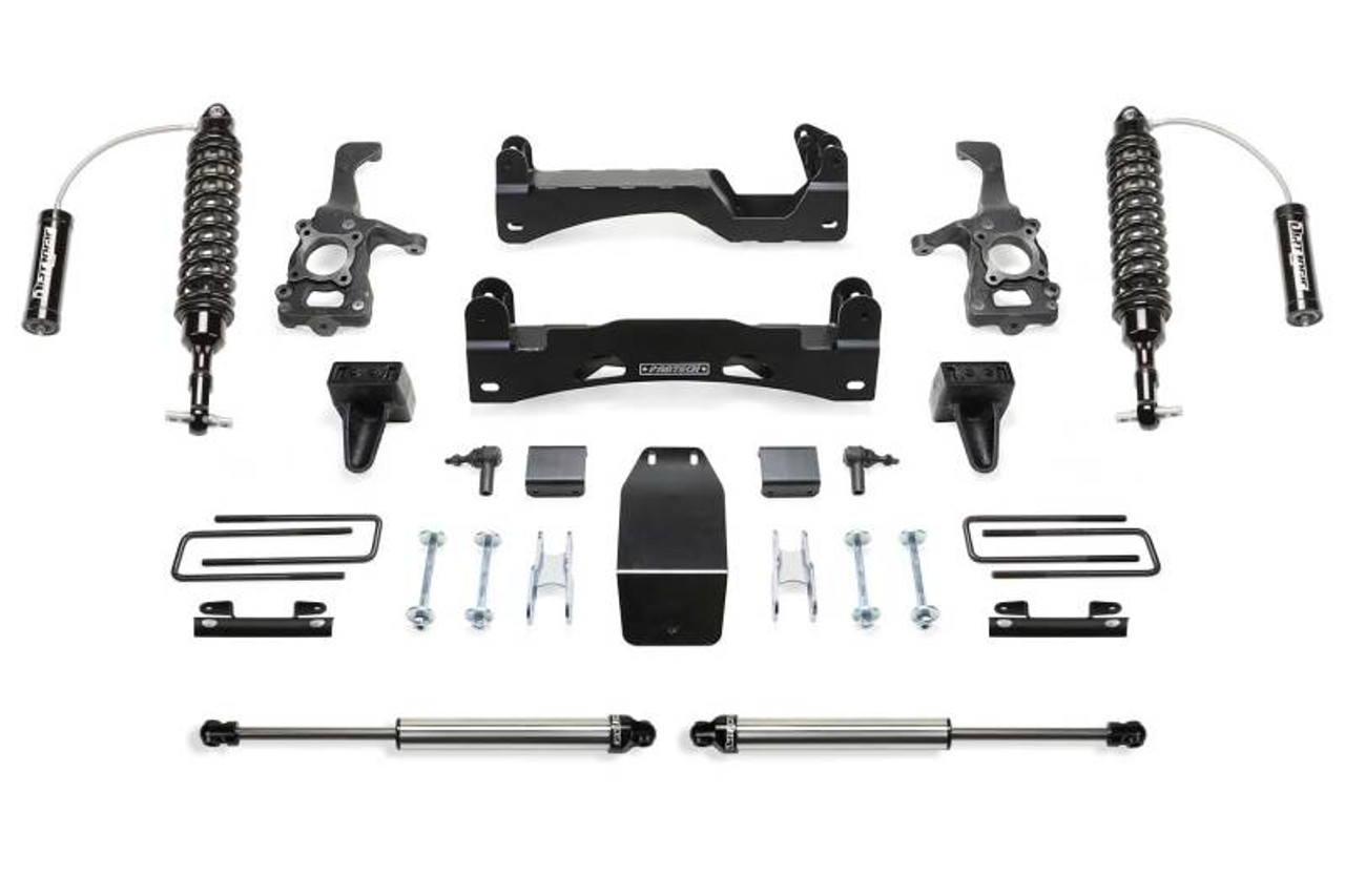 Fabtech 15-20 Ford F150 4WD 6in Perf Sys w/Dlss 2.5 C/O Resi & Rr Dlss - K2203DL