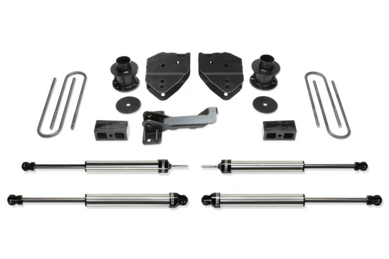 Fabtech 17-21 Ford F250/F350 4WD 4in Budget Sys w/Dlss Shks - K2213DL