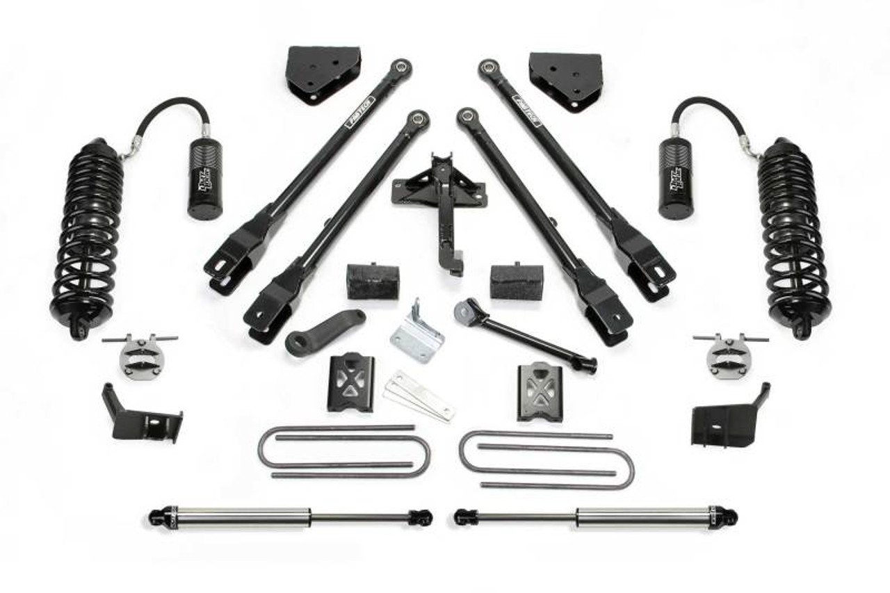Fabtech 11-16 Ford F250/F350 4WD 4in 4Link Sys w/4.0 & 2.25 - K2224DL