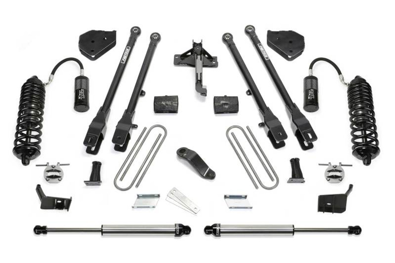 Fabtech 17-21 Ford F250/F350 4WD 4in 4Link Sys w/4.0 & 2.25 - K2228DL