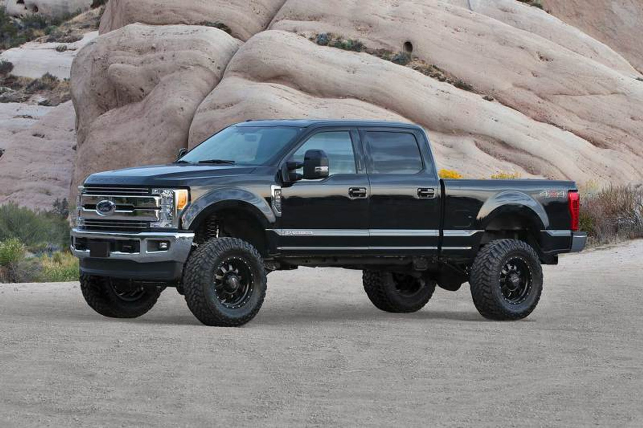 Fabtech 17-21 Ford F250/F350 4WD Diesel 6in Rad Arm Sys w/4.0 & 2.25 - K2231DL