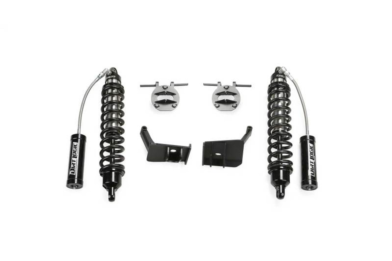 Fabtech 17-19 Ford F250/350 4WD Diesel 6in DL 2.5 Resi Coilover Conversion System - K2241DL