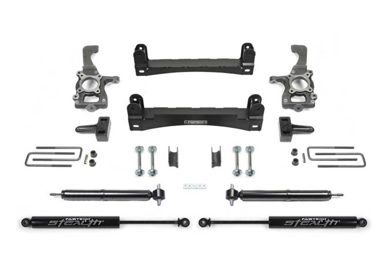 Fabtech 15-20 Ford F150 2WD 4in Basic Sys w/Rr Stealth - K2258M