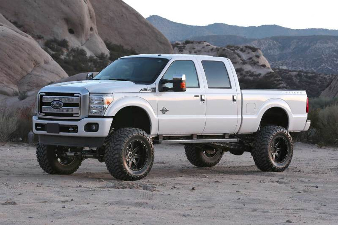 Fabtech 11-16 Ford F250 4WD w/o Factory Overload 8in 4Link Sys w/4.0 R/R & 2.25 - K2276DL