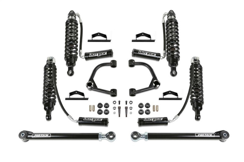 Fabtech 2021 Ford Bronco 3in UCA Kit w/Uniballs & Dlss Resi Shocks - K2378DL Photo - Primary