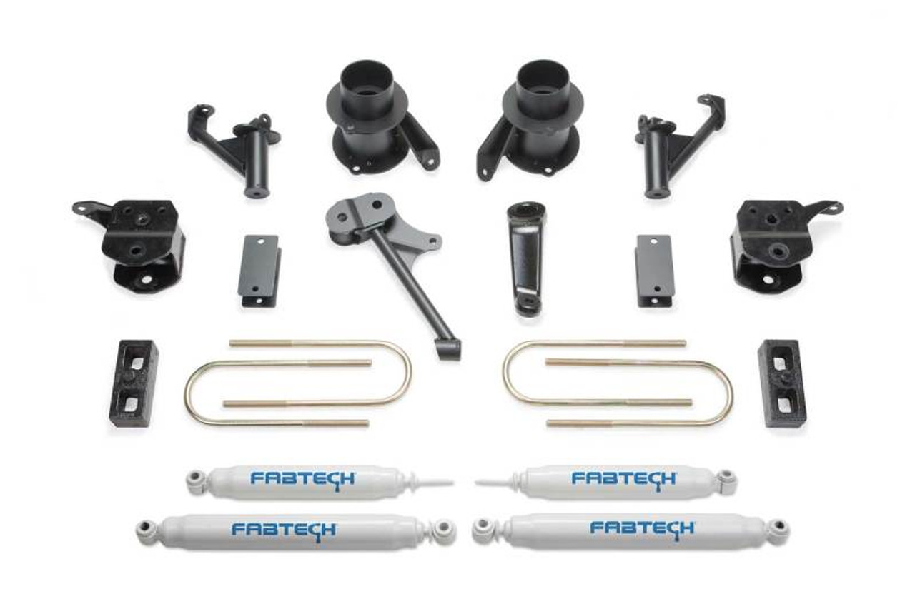 Fabtech 13-18 Ram 3500 4WD w/Factory Radius Arms 5in Basic System w/Perf. Shocks - K3058