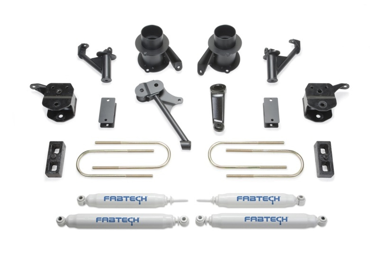 Fabtech 13-18 Ram 3500 4WD w/Factory Radius Arms 5in Basic System w/Perf. Shocks - K3058