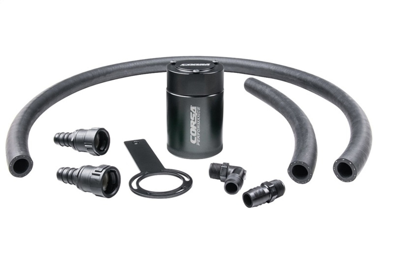Corsa 2018-2024 Jeep Wrangler JL & JLU / Gladiator JT (3.6L) Oil Catch Can - CC0002