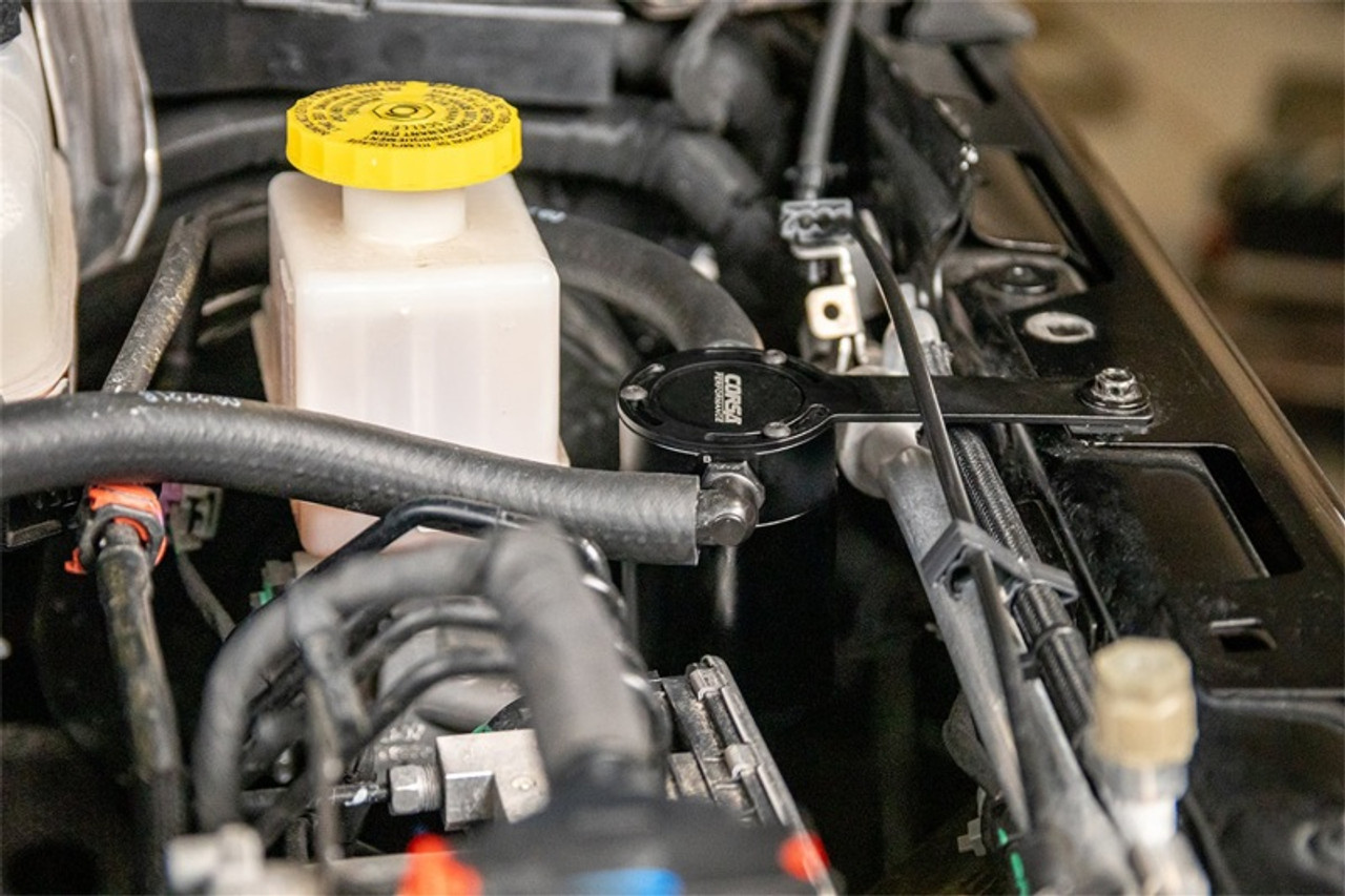 Corsa 2018-2024 Jeep Wrangler JL & JLU / Gladiator JT (3.6L) Oil Catch Can - CC0002