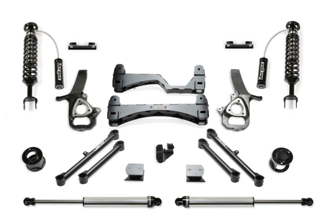 Fabtech 19-21 Ram 1500 2WD 6in Perf Sys w/Dl 2.5 Resi C/O & Rr Dl - K3095DL
