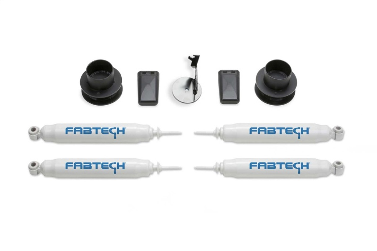 Fabtech 19-22 Ram 2500 4WD 2.5in Coil Spcr Kit w/Perf Shks - K3191