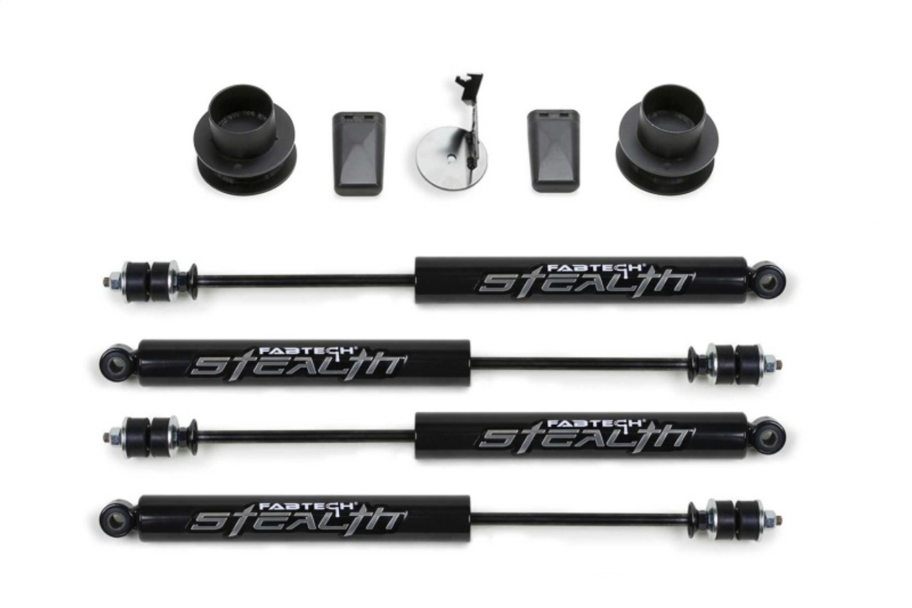 Fabtech 19-22 Ram 2500 4WD 2.5in Coil Spcr Kit w/Stealth - K3191M
