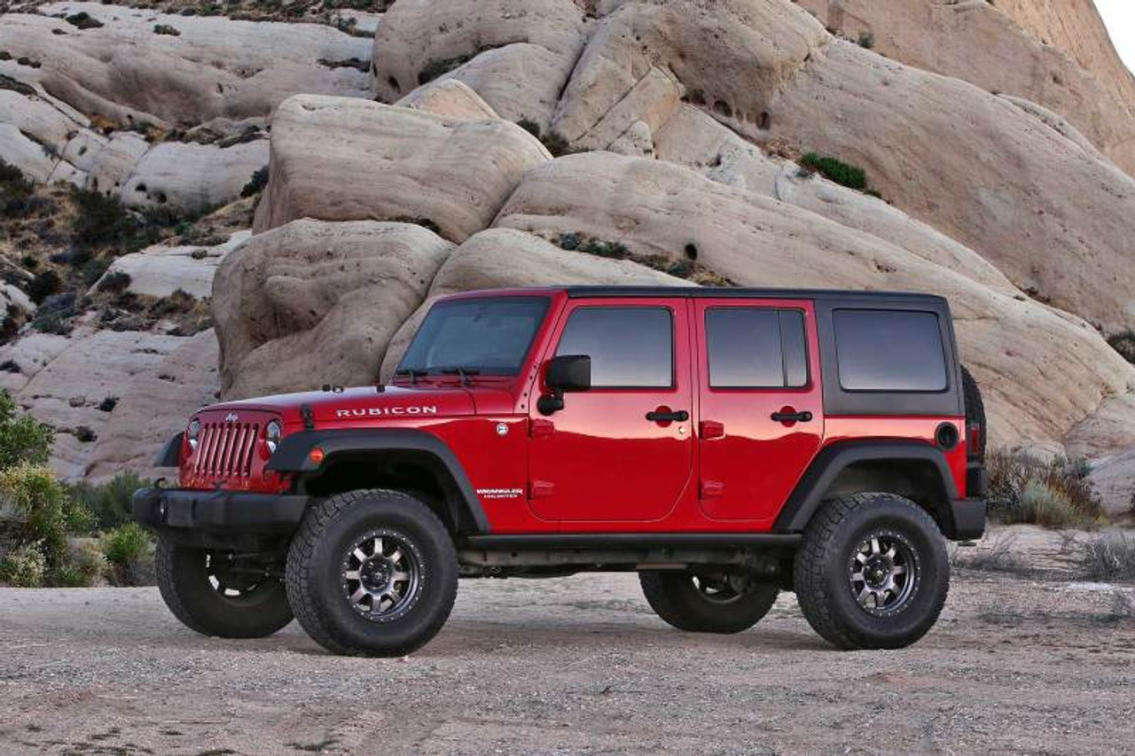 Fabtech 07-18 Jeep JK 4-Door 3in Trail Ii w/Dlss Shks - K4052DL