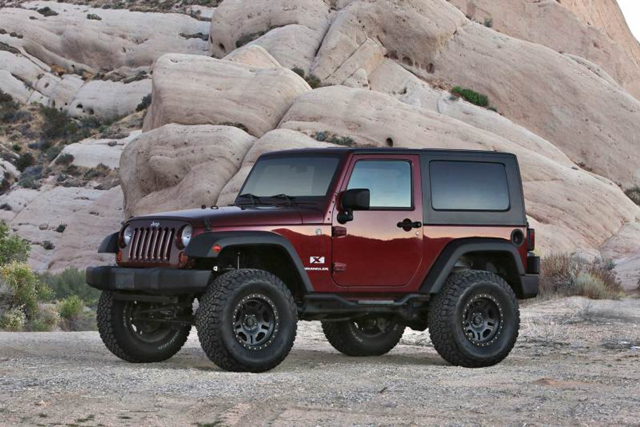Fabtech 07-18 Jeep JK 2-Door 3in Crawler w/Stealth - K4057M
