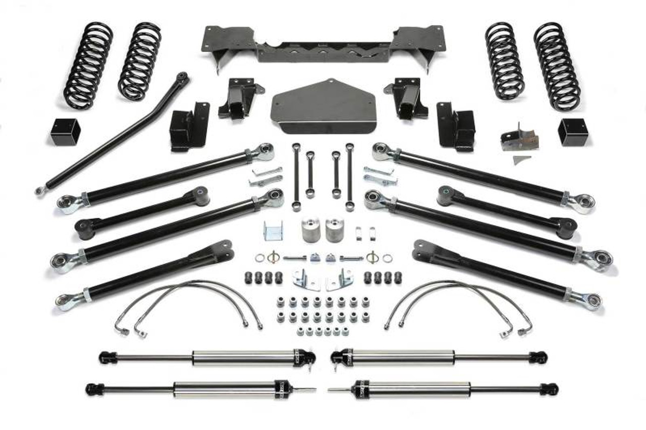 Fabtech 07-18 Jeep JK 4-Door 3in Crawler w/Dlss Shks - K4058DL