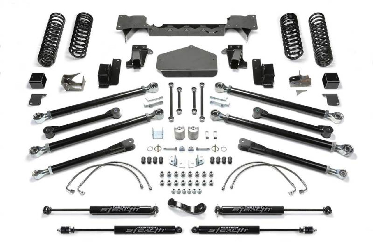 Fabtech 07-18 Jeep JK 4-Door 5in Crawler Lt w/Stealth - K4074M
