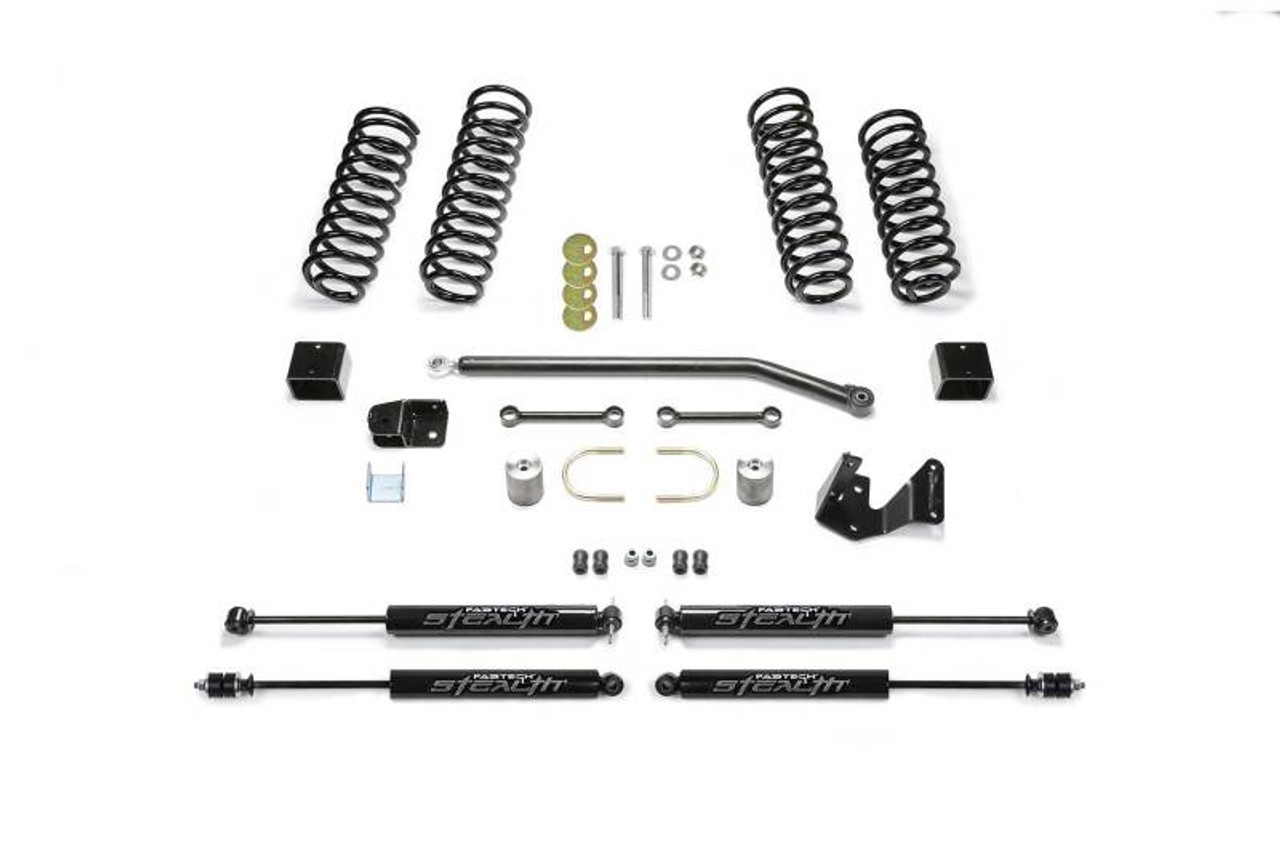 Fabtech 07-18 Jeep JK 4-Door 3in Sport Ii w/Stealth - K4086M