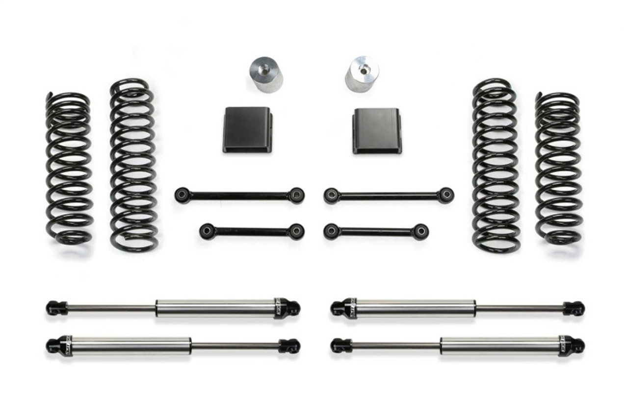 Fabtech 20-21 Jeep JT 4WD Gas 3in Sport Ii System w/Dl Shks - K4163DL
