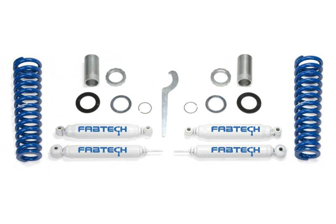 Fabtech 00-06 Toyota Tundra 2WD/4WD 0-2.5in Basic Adj C/O Sys w/Perf Rr Shks - K7012