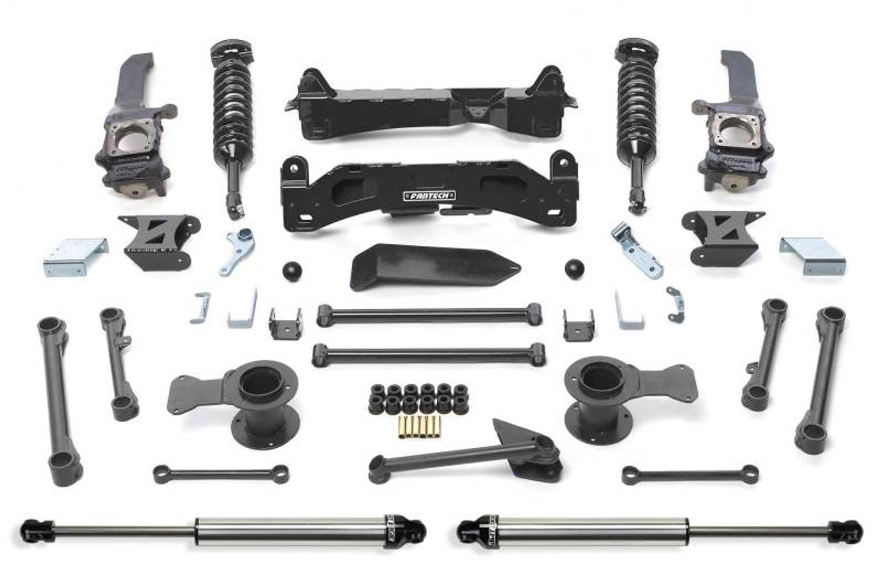 Fabtech 10-13 Toyota FJ 4WD 6in Perf Sys w/Dlss 2.5C/Os & Rr Dlss - K7025DL