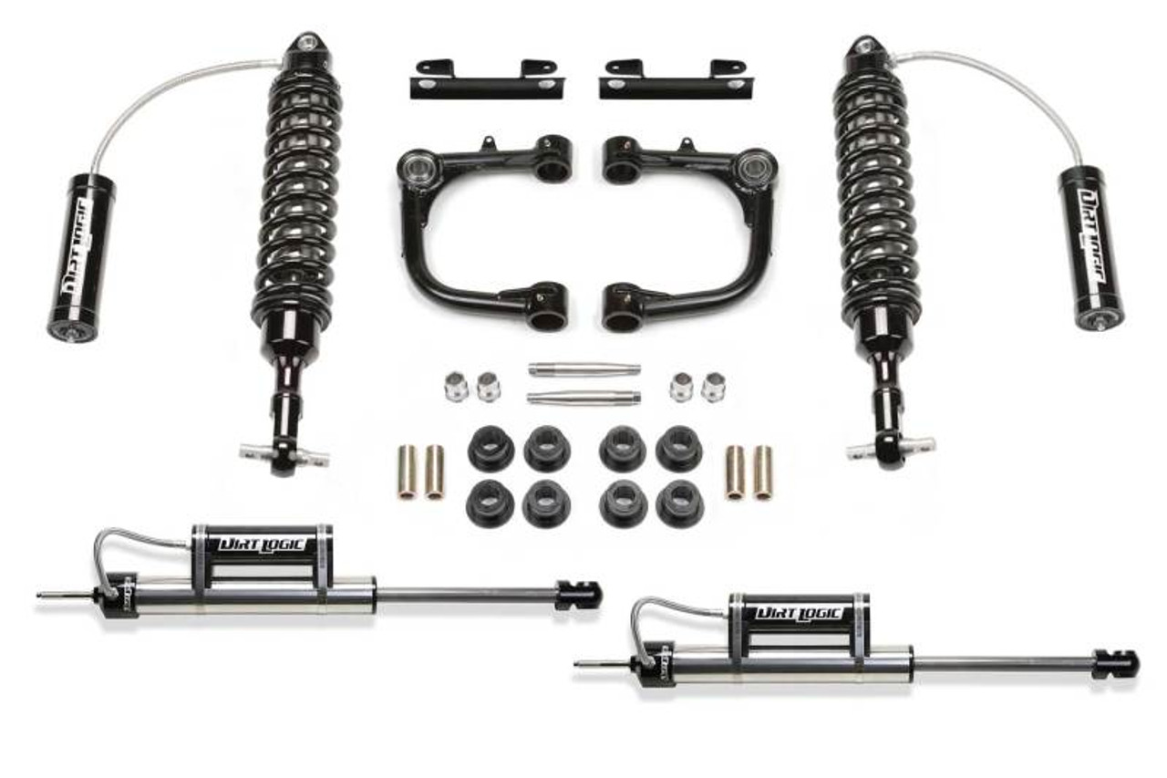 Fabtech 05-14 Toyota Tacoma 2WD/4WD 6 Lug Models 3in UCA Sys w/Dlss 2.5 C/O Resi & Rr Dlss Resi - K7036DL