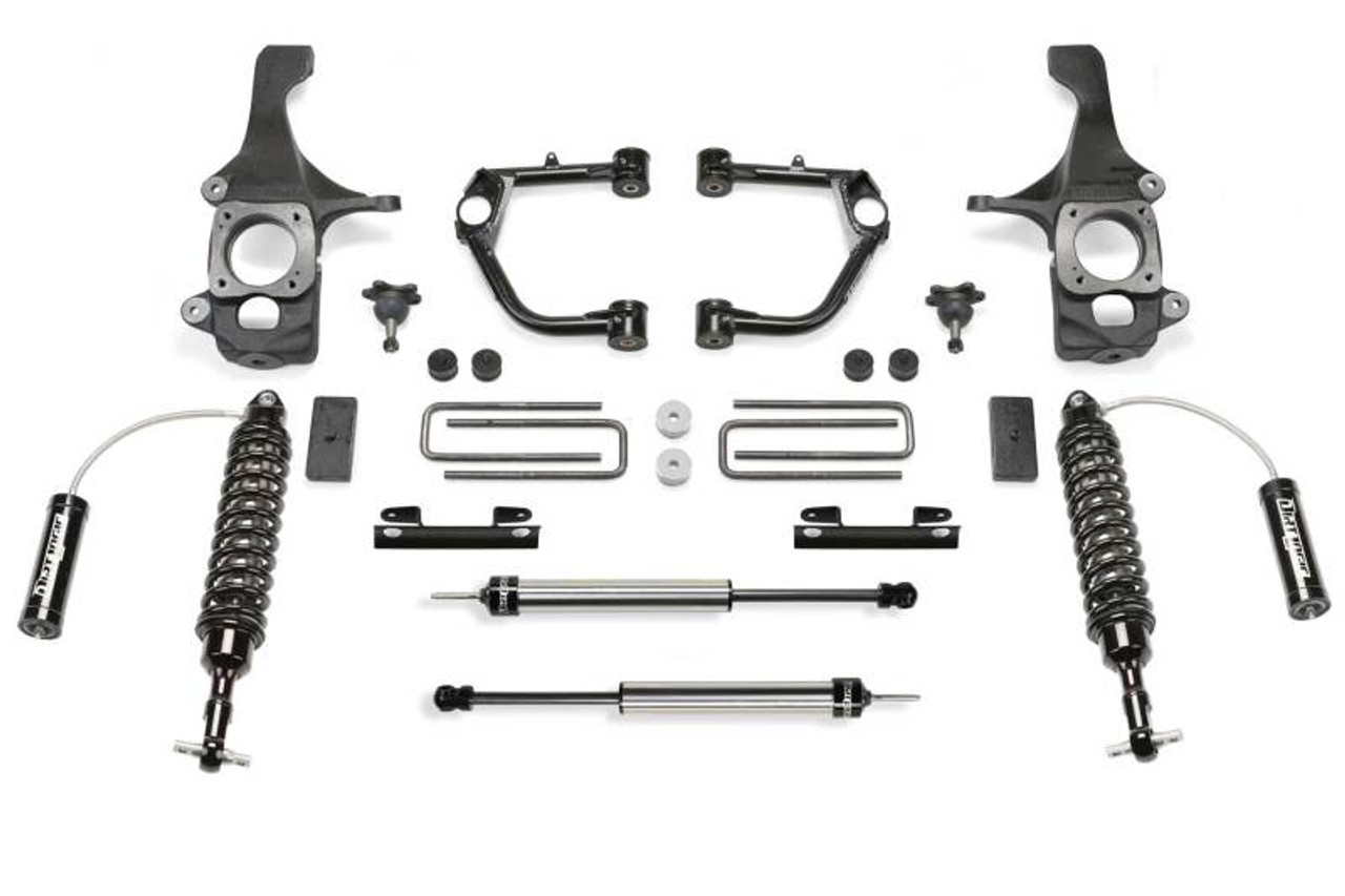 Fabtech 07-15 Toyota Tundra 2WD/4WD 4in UCA Kit w/Ball Joints w/Dlss 2.5 C/O Resi & Rr Dlss - K7044DL