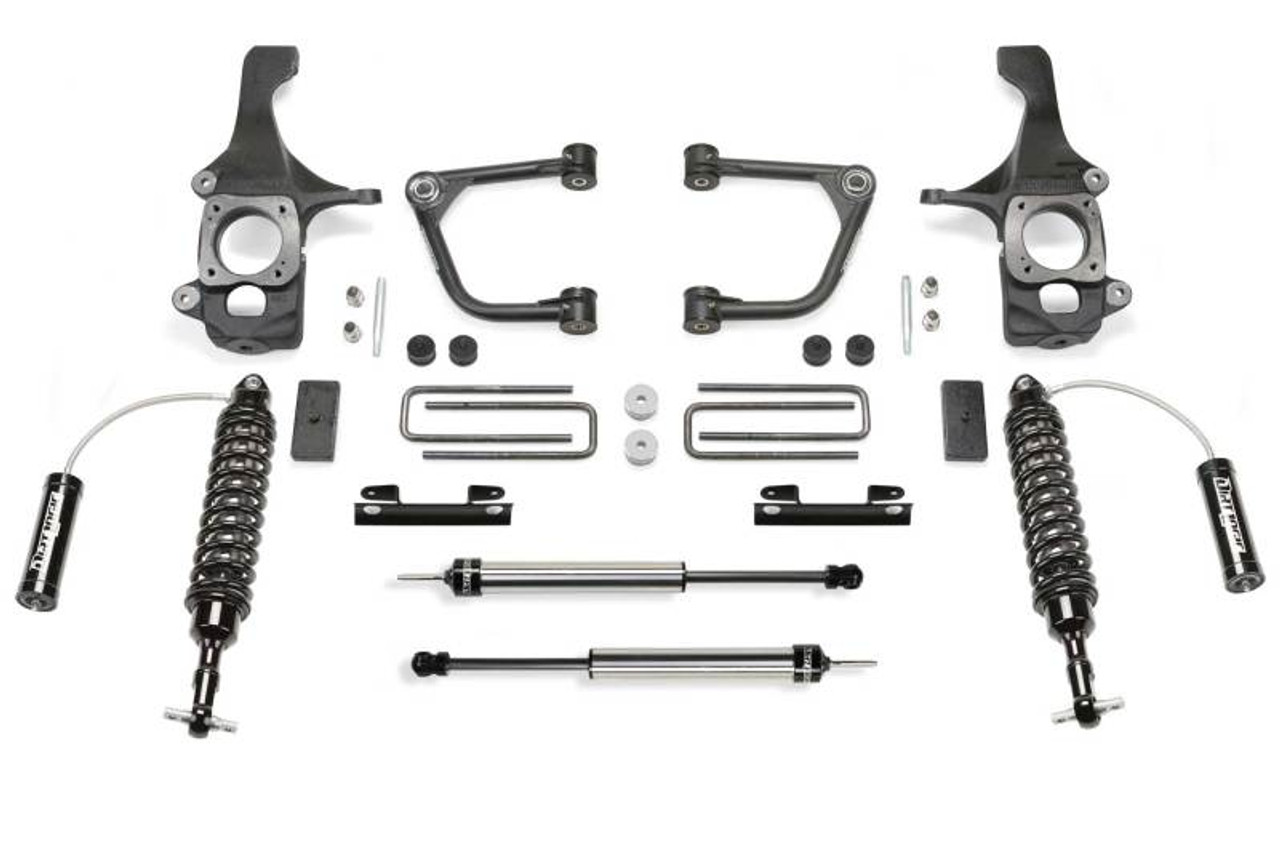 Fabtech 07-15 Toyota Tundra 2WD/4WD 4in UCA Kit w/Uniballs w/Dlss 2.5 C/O Resi & Rr Dlss - K7045DL