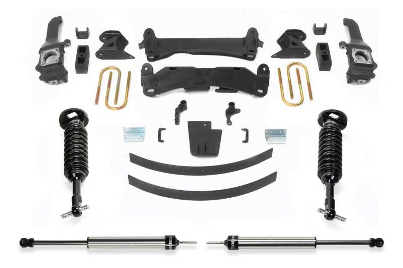 Fabtech 16-21 Toyota Tacoma 4/2WD 6 Lug Models Only 6in Perf Sys w/Dlss 2.5 C/Os & Rr Dlss - K7048DL