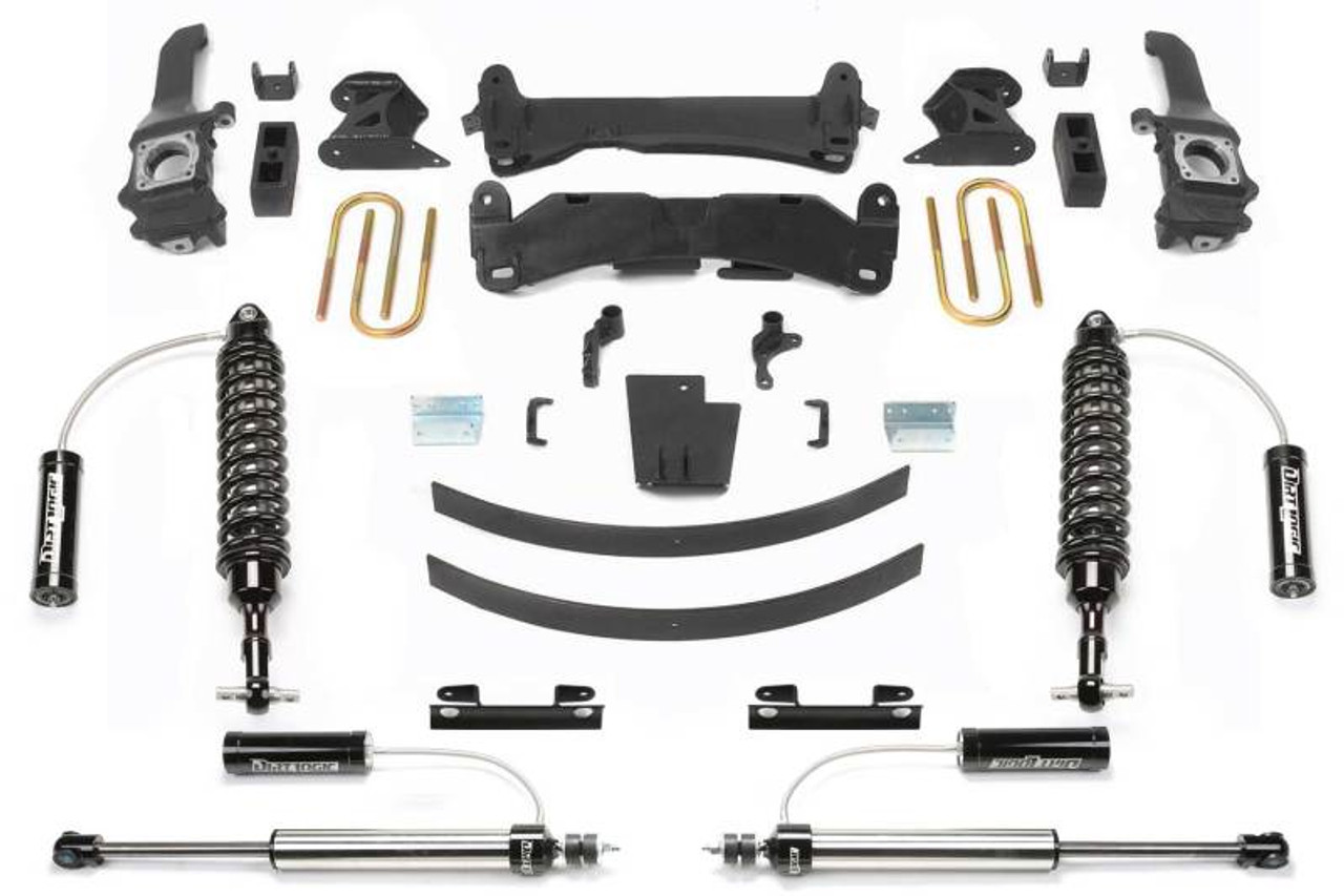 Fabtech 16-21 Toyota Tacoma 4/2WD 6 Lug Models Only 6in Perf Sys w/Dlss 2.5C/O Resi & Rr Dlss Resi - K7049DL