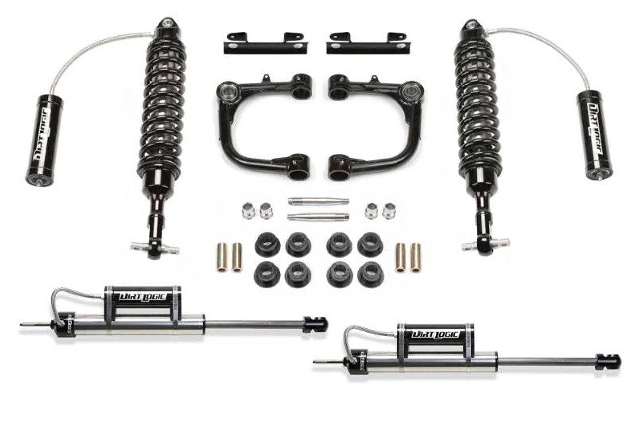 Fabtech 2015-21 Toyota Tacoma 2WD/4WD 6 Lug Models 3in UCA Sys w/Dlss 2.5 C/O Resi & Rr Dlss Resi - K7057DL
