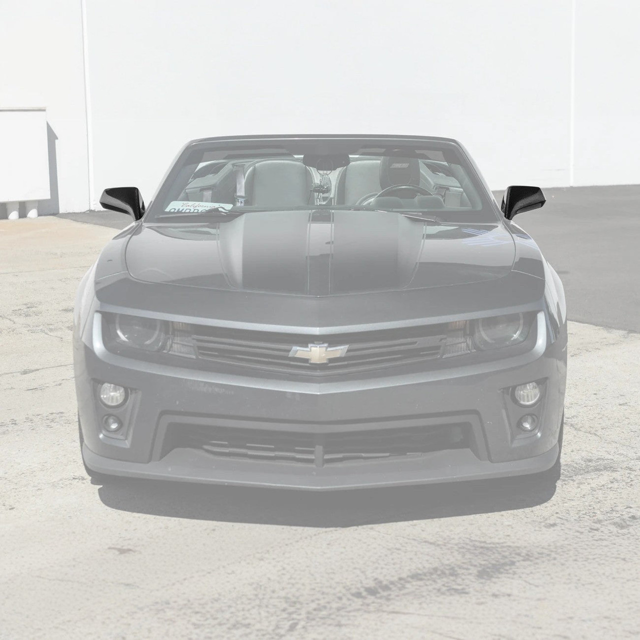 EOS Carbon Fiber Mirror Covers - 10-15 Camaro (VENT-1094-BKCF)