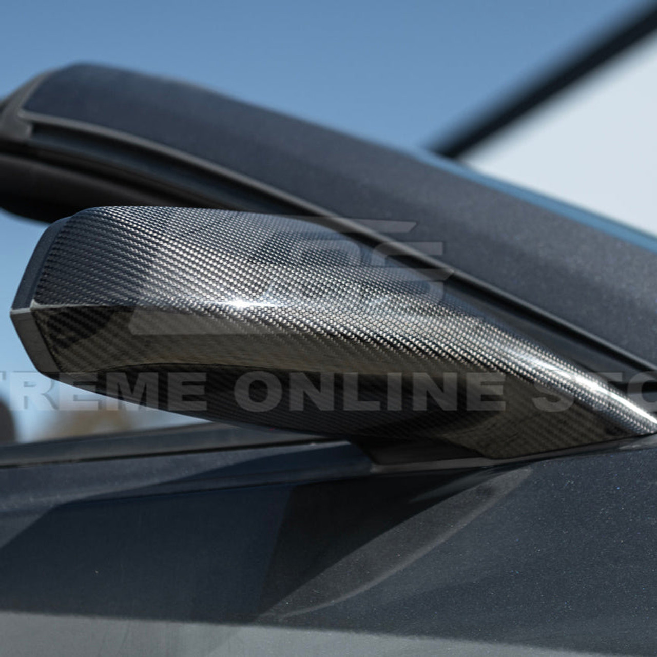 EOS Carbon Fiber Mirror Covers - 10-15 Camaro (VENT-1094-BKCF)