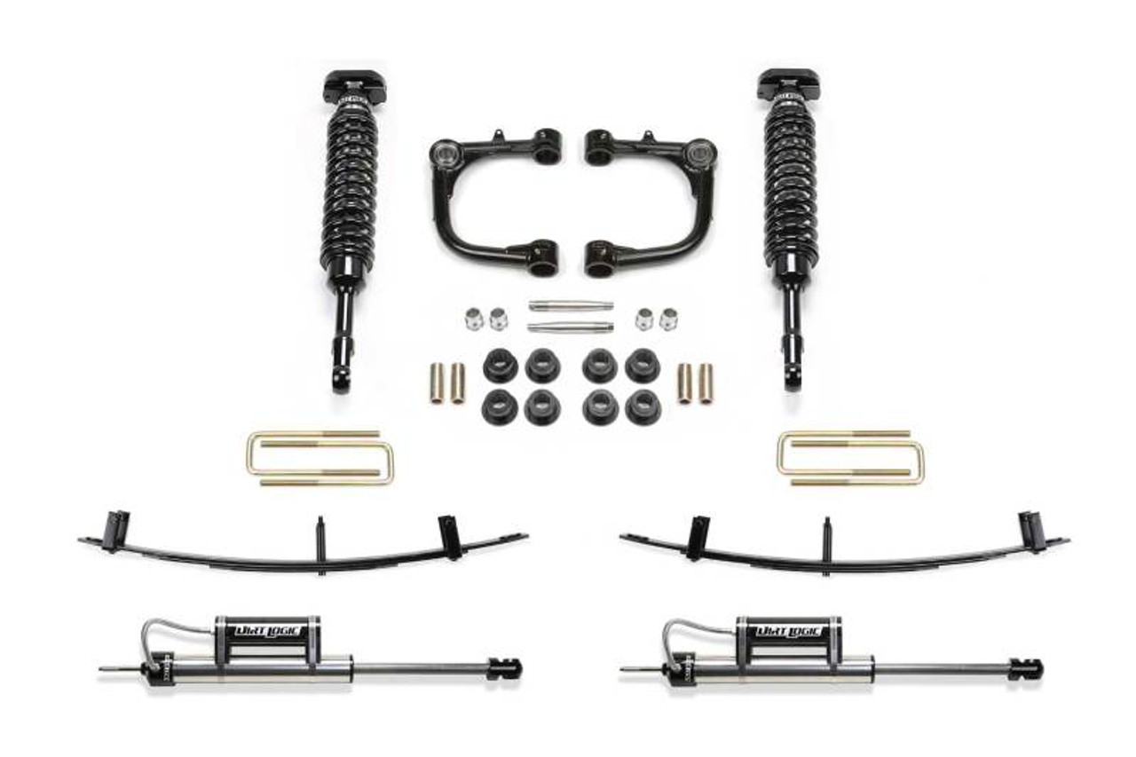 Fabtech 05-14 Toy Tacoma 2WD/4WD 6 Lug 3in UCA Sys w/Dl 2.5 C/O & Rr Dl Resi & Rr Leaf Pack - K7064DL