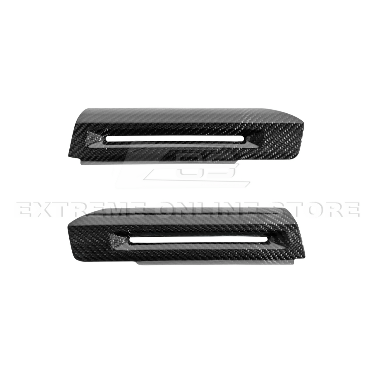 EOS Interior Door Armrest Panel - Carbon Fiber - 2024+ Ford Mustang S650 (VENT-1091-BKCF)