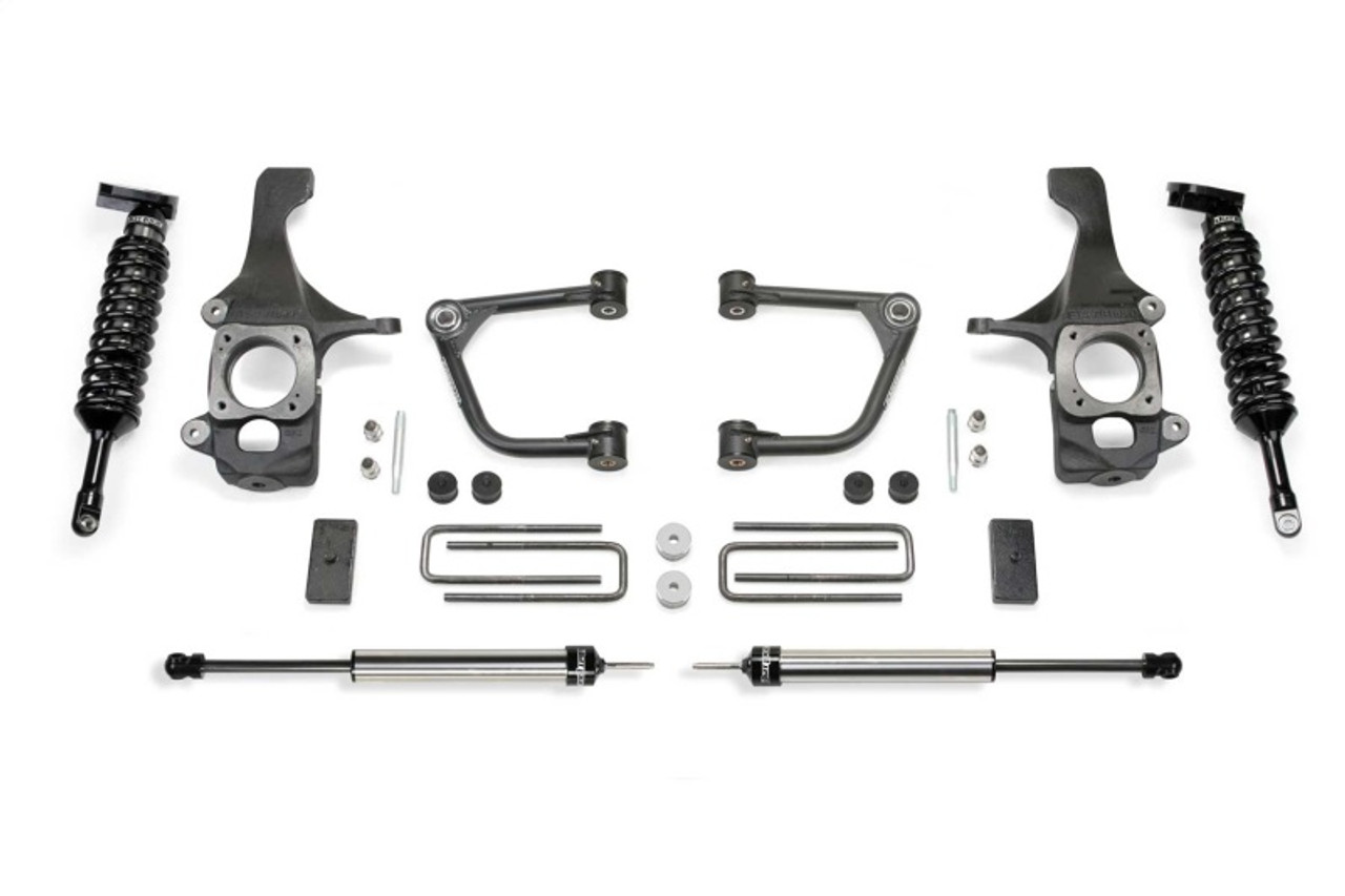 Fabtech 16-19 Toyota Tundra 4WD Trd Pro 2in UCA Kit w/Uniballs & Dlss 2.5C/O & Rr Dlss - K7075DL