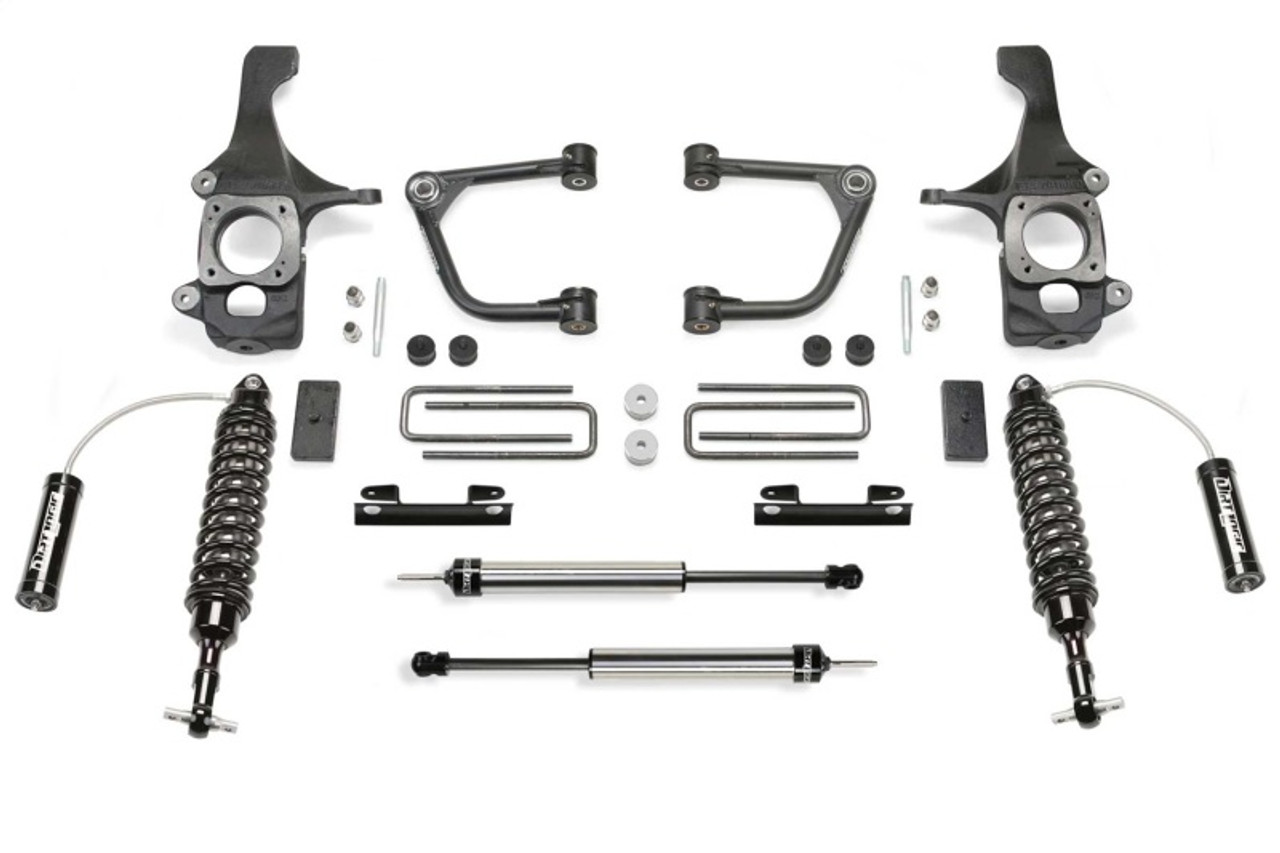 Fabtech 16-19 Toyota Tundra 4WD Trd Pro 2in UCA Kit w/Uniballs & Dlss 2.5C/O Resi & Rr Dlss - K7076DL