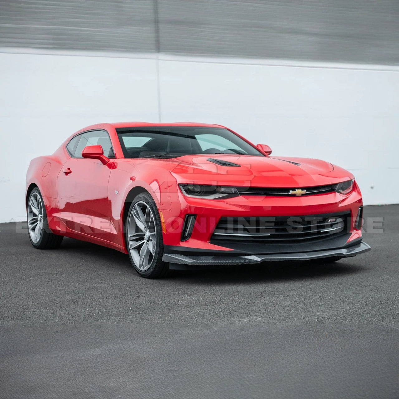 EOS ZL1 Conversion Front Splitter - Hydro-Dip Carbon - 16-18 Camaro (FLIP-337-CFLK)