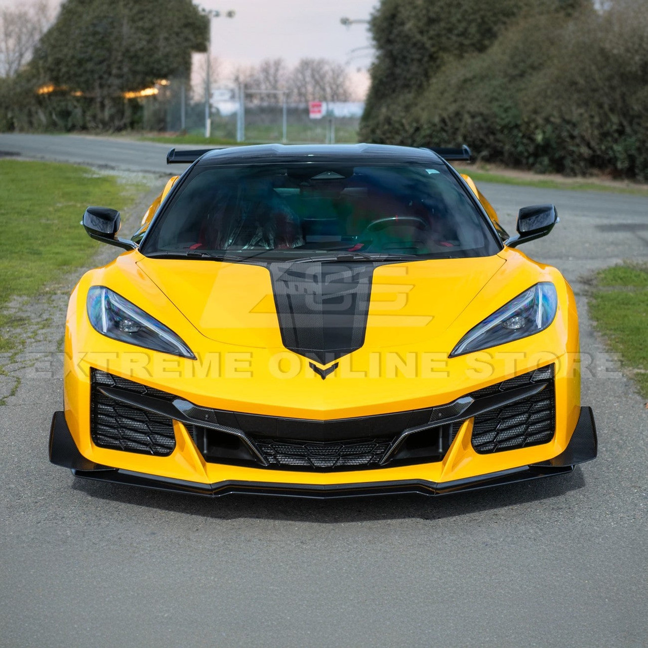 EOS Hood Stripe Decal - C8 Corvette (STRIPE-1076-HOOD)
