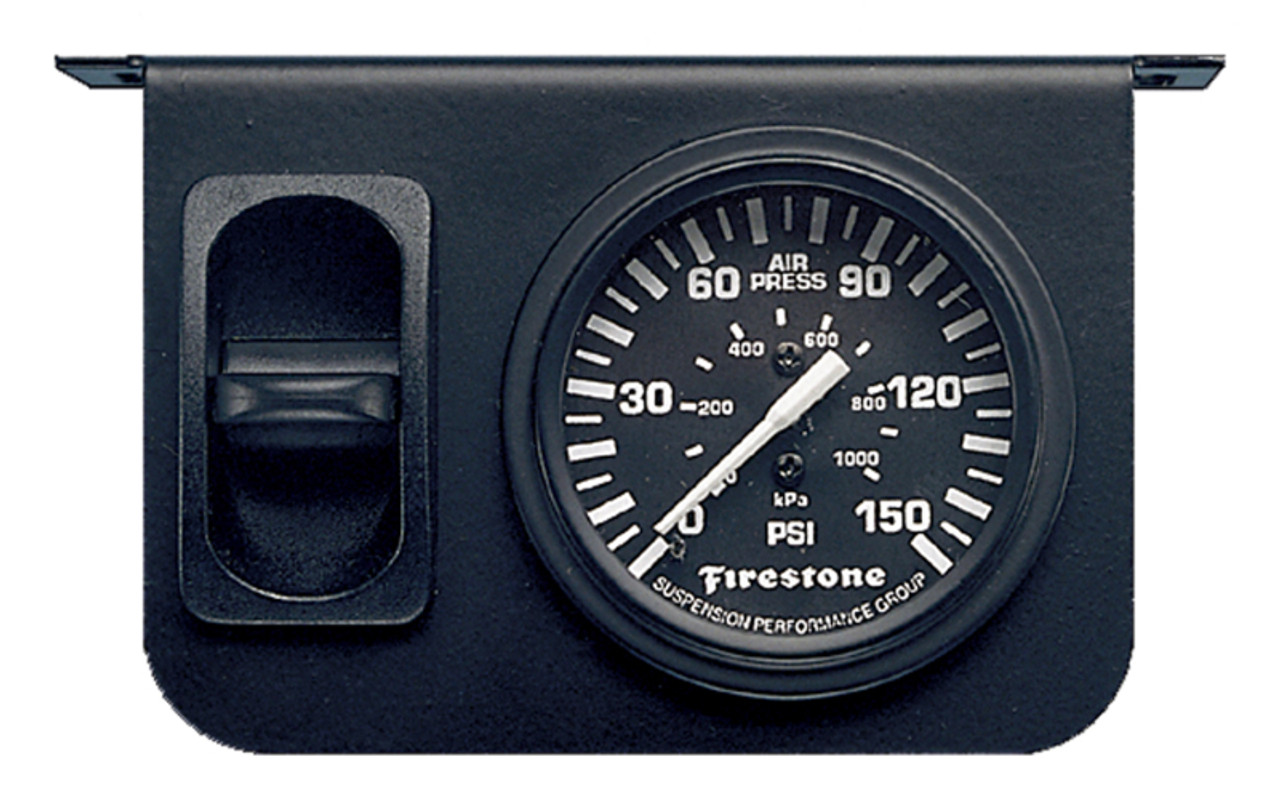 Firestone Air Adjustable Leveling Electric Control Panel w/Single Gauge 0-150psi (WR17602191) - 2191
