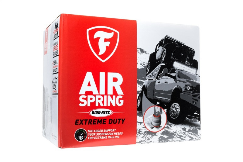 Firestone Ride-Rite RED Label Air Spring Kit Rear Chevy 4500/5500 Cab Chassis (W217602711) - 2711