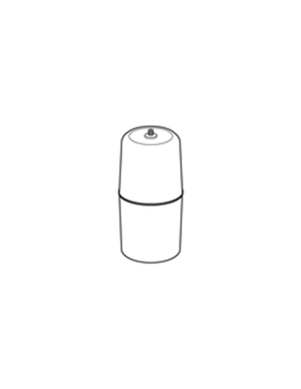 Firestone Coil-Rite Replacement Bellow - Air Helper Spring Kit - Rear 4.38x11 (.125 Thk)(W237606133) - 6133