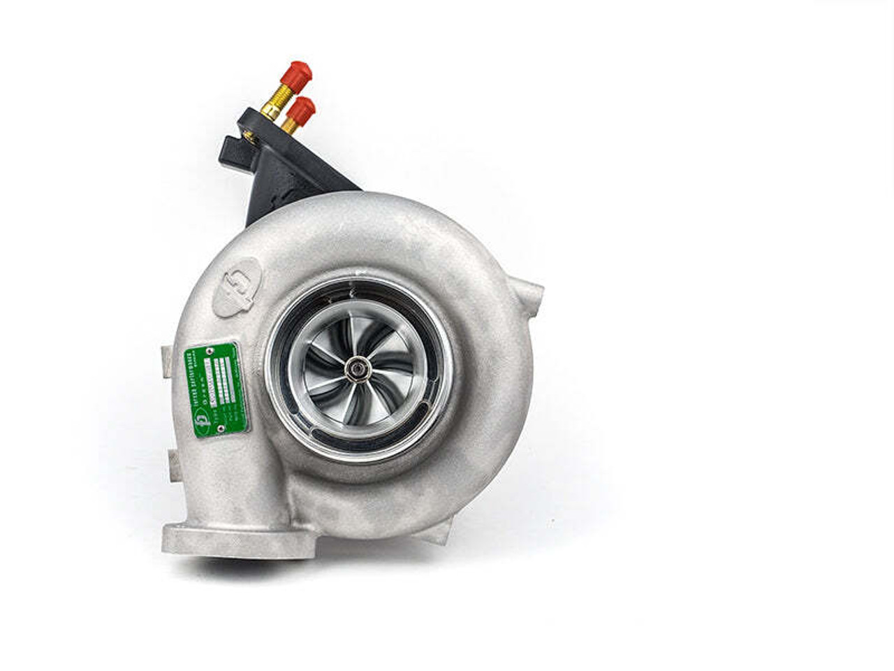 Forced Performance Mitsubishi Evo 9 Green Turbo Ball Bearing Black Turbine Housing (Drop Ship Only) - 2005020-0502010