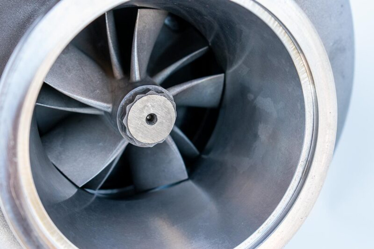 Forced Performance Mitsubishi Evo 9 Red XR57SR Turbo Journal Brg Black Turbine Hsg w/o WG (D/S Only) - 2007170-0502010