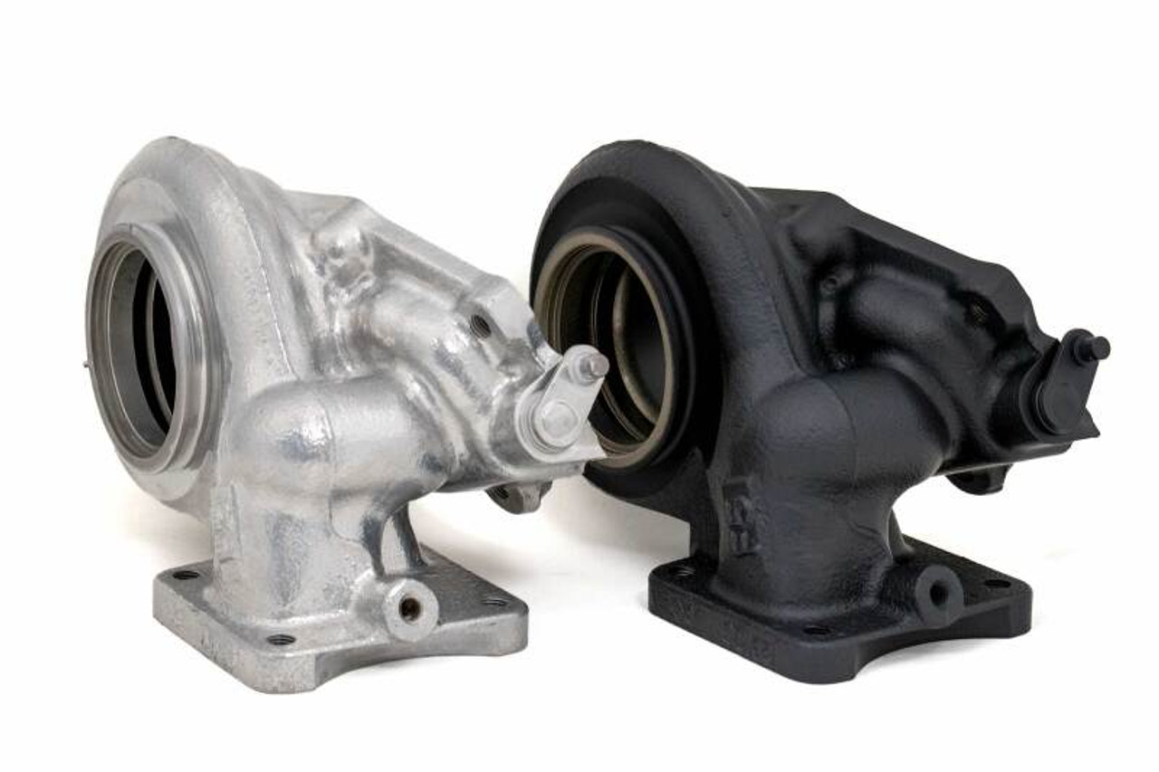 Forced Performance Mitsubishi Evo 9 Red XR57SR Turbo Journal Brg Black Housing w/18PSI WG (D/S Only) - 2007180-0502010