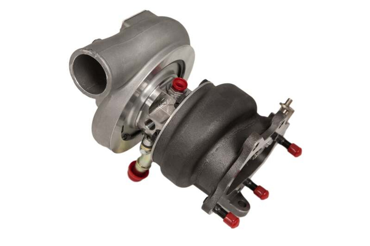 Forced Performance Subaru WRX/STI XR Red 79HTZ Turbo 84mm CH10CM Turbine Hsg External WG w/Oil Line - 2027042