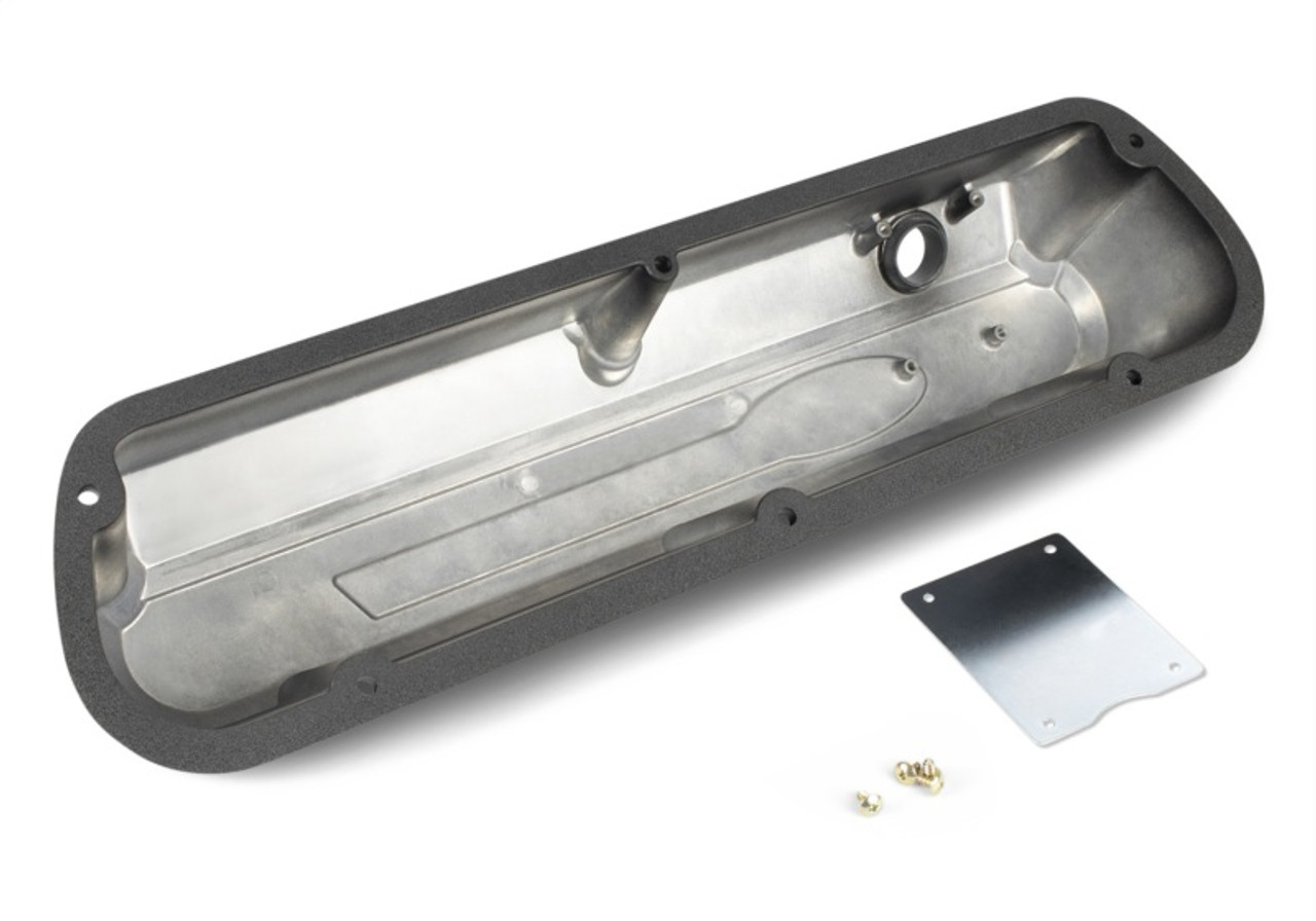 Ford Racing 289-351 Slant Edge Black Valve Cover - 302-135