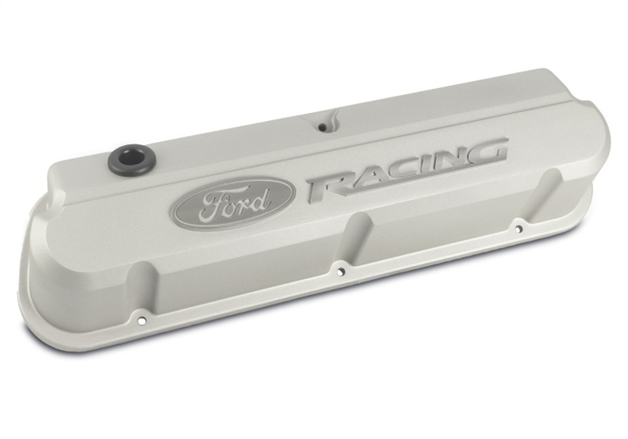 Ford Racing 289-351 Slant Edge Gray Valve Cover - 302-137
