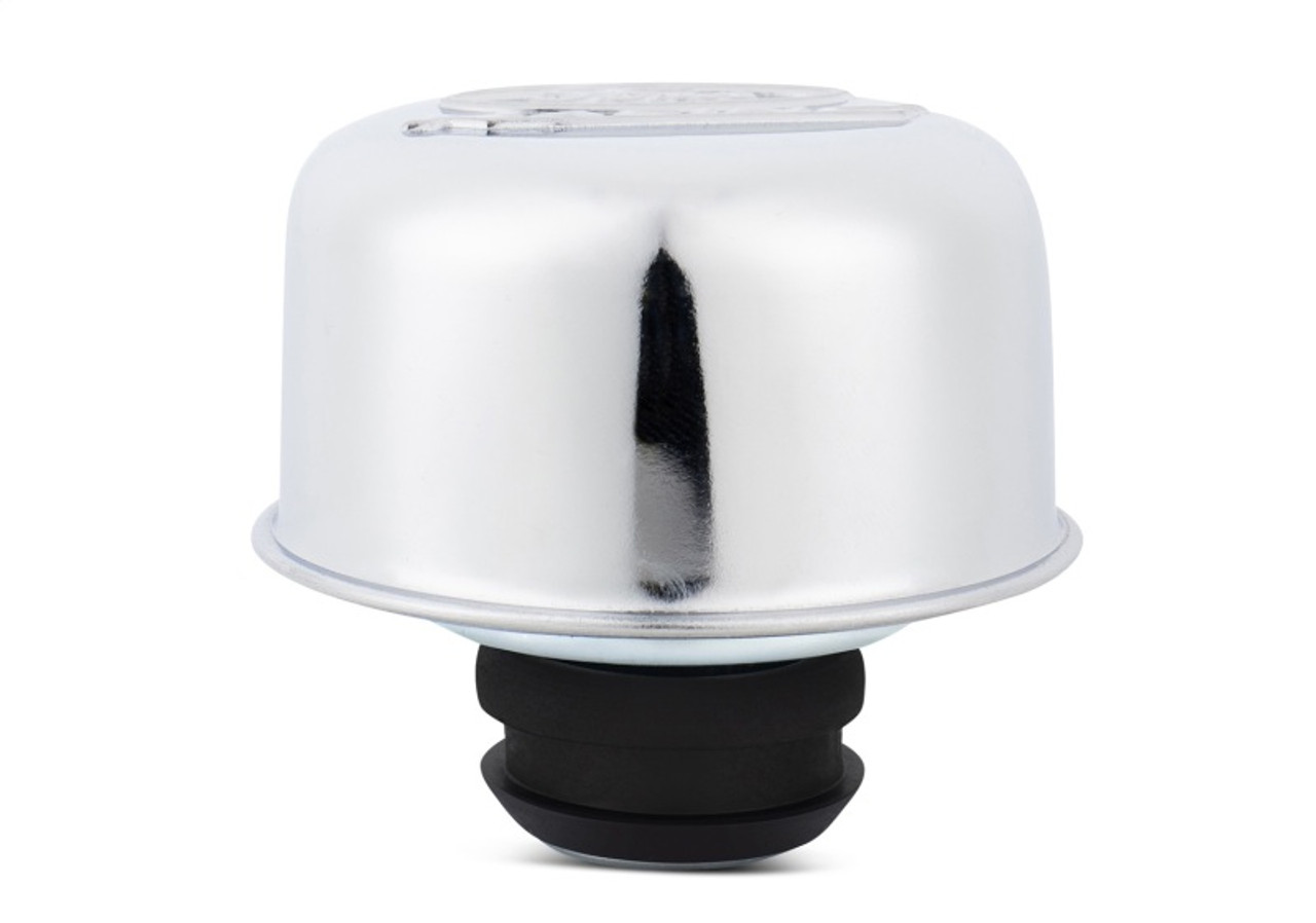 Ford Racing Chrome Breather Cap w/ Ford Mustang Logo - 302-220