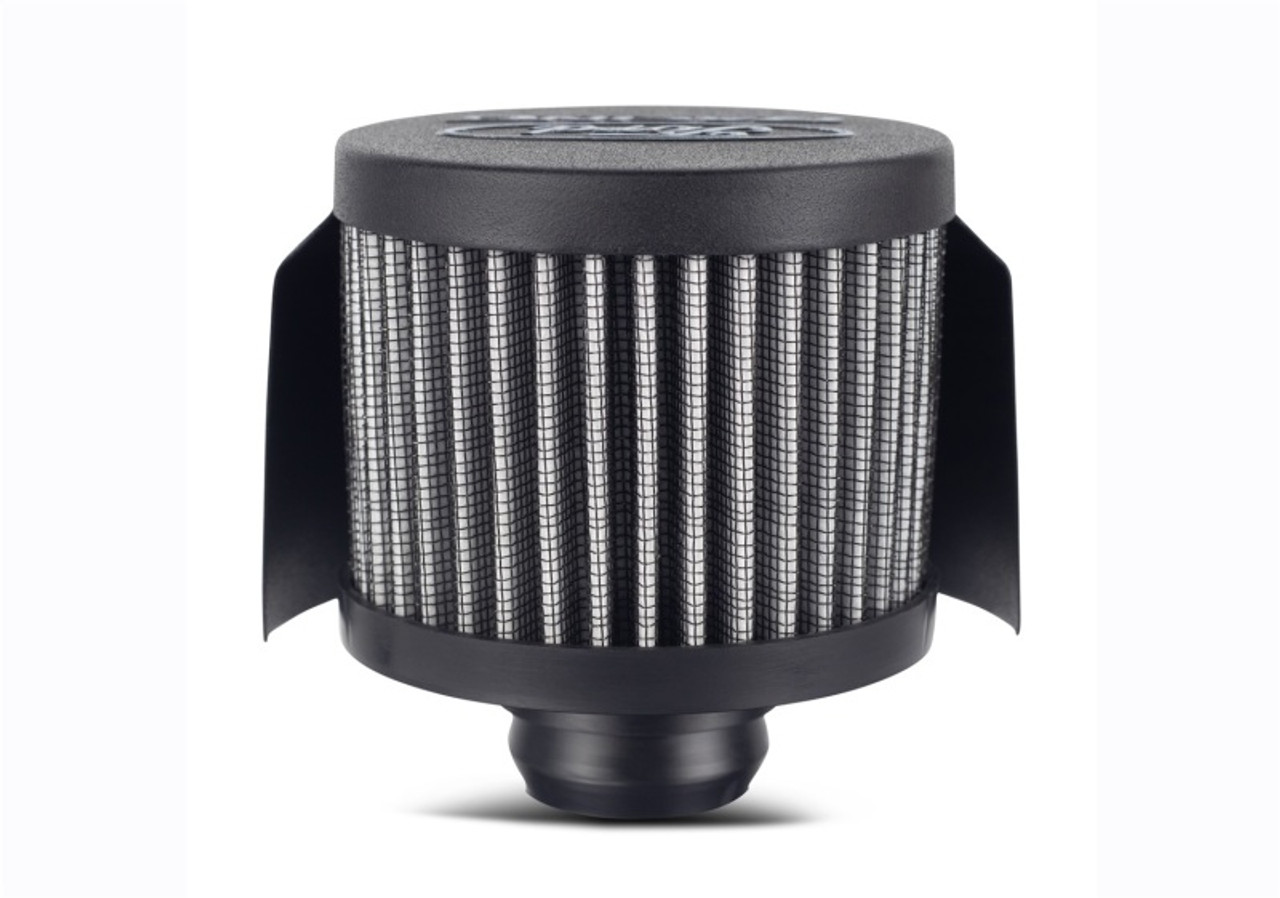 Ford Racing Black Shielded Breather w/Ford Racing Logo - 302-233