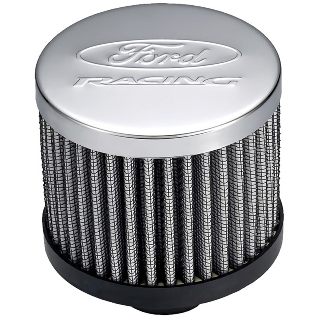 Ford Racing Push In Valve Cover Breather Filter w/Ford Racing Logo Top - 302-236